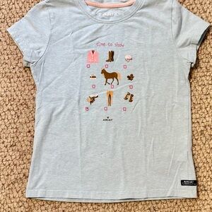 Ariat Kids Light Blue Graphic T-Shirt